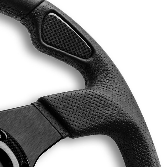 Momo Volante Jet D32 320 Cuero Negro Fibra de Carbono MOM11102912211R