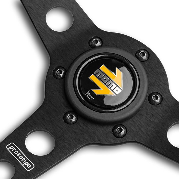 MOMO Volante Prototipo Negro 350mm Piel - Referencia MOM11111525211