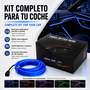 Occ Sport Tira de Alambre EL de Neón de Fibra Óptica Color Azul