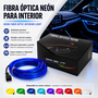 Occ Sport Tira de Alambre EL de Neón de Fibra Óptica Color Azul
