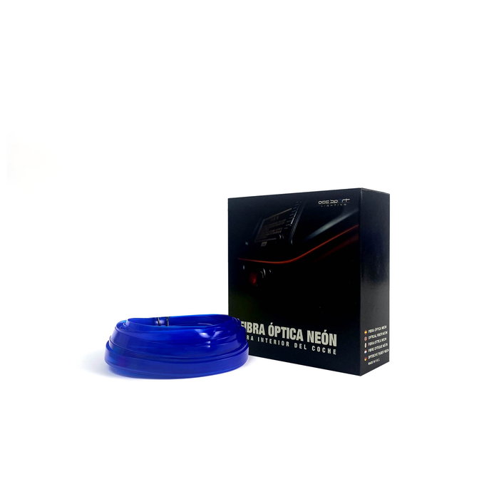 Occ Sport Tira de Alambre de Neón con Fibra Óptica Azul para Coche, Luz Decorativa LED Interior, 3m, USB - OCCLED05