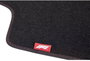 Formula 1 Alfombra de Coche CM570 4TLG Negro/Rojo