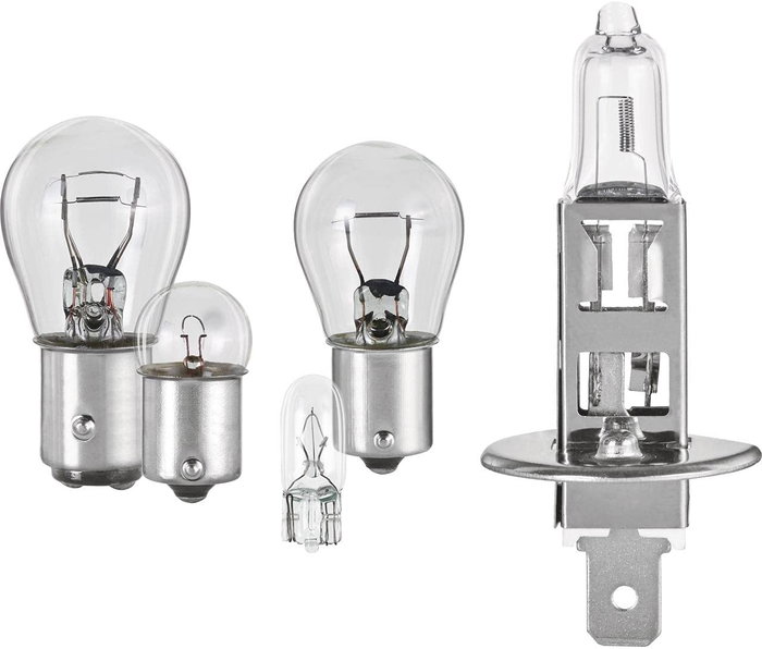 Formula 1 Juego De Lámparas De Repuesto H1 SK100 F110775 9 Piezas ECE Aprobación Calle Formula 1 Juego De Lámparas De Repuesto H1 SK100 F110775 9 Piezas ECE Aprobación Calle