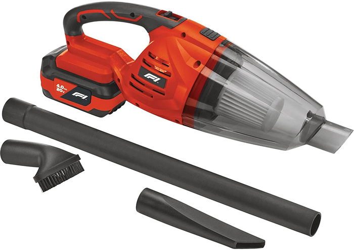 Formula 1 Aspirador VC500 20V Inalámbrico, Motor 20V, 500ml, con Filtro HEPA y Accesorios