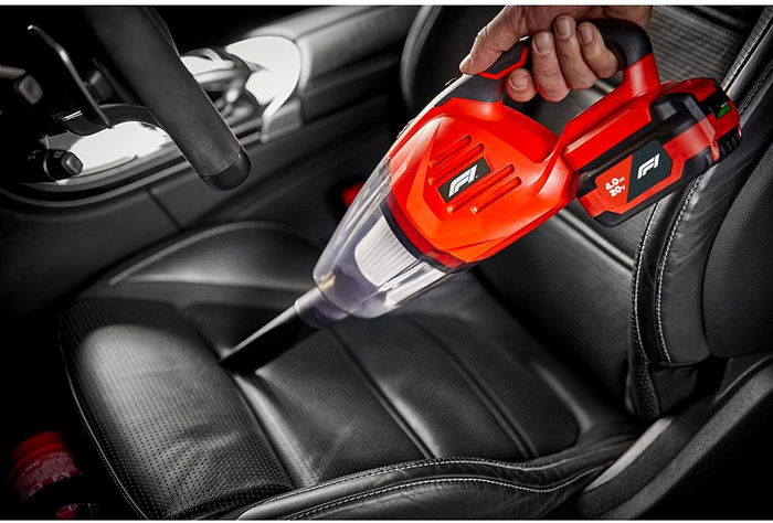 Formula 1 Aspirador VC500 20V Inalámbrico, Motor 20V, 500ml, con Filtro HEPA y Accesorios