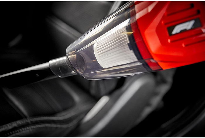 Formula 1 Aspirador VC500 20V Inalámbrico, Motor 20V, 500ml, con Filtro HEPA y Accesorios