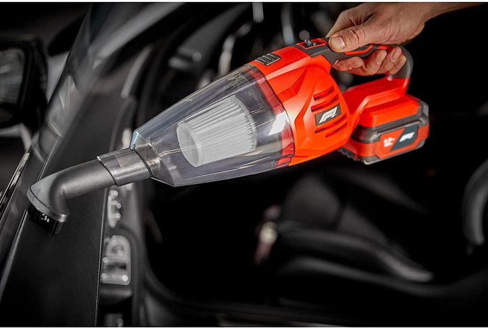 Formula 1 Aspirador VC500 20V Inalámbrico, Motor 20V, 500ml, con Filtro HEPA y Accesorios