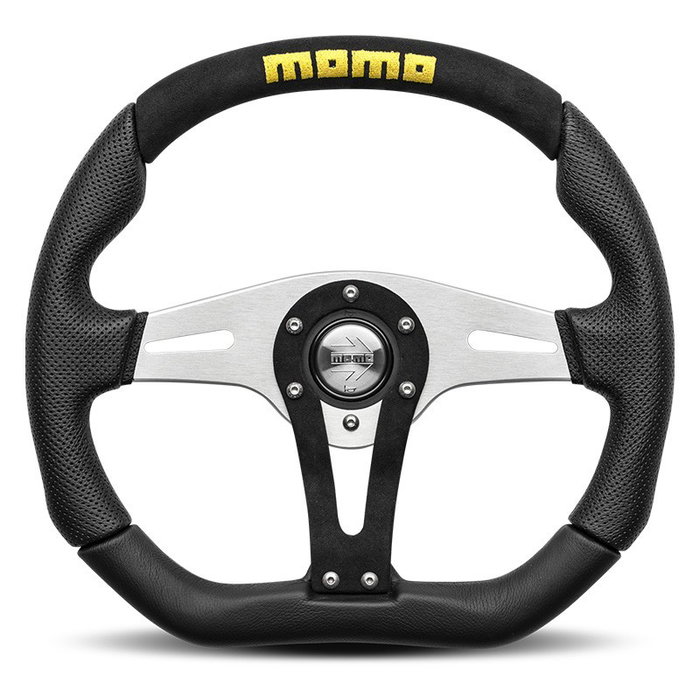 Momo Volante TREK 350 mm Cuero y Alcantara Momo Volante TREK 350 mm Cuero y Alcantara
