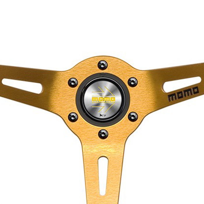 Momo Volante Drifting 350 mm Piel Naranja MOMVDRIFT35NEARR