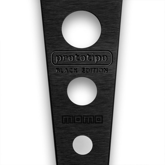 Momo Volante Prototipo 350 mm Piel Negra Momo Volante Prototipo 350 mm Piel Negra