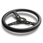 Momo MOMVPROHERIT35BR Volante Prototipo Heritage 350mm Piel Negro Tuning Clásico Tres Radios Antracita