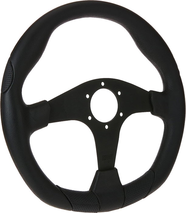 Momo Volante Quark 350 mm Piel Negra Momo Volante Quark 350 mm Piel Negra