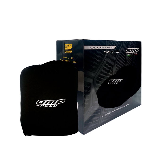 OMP Funda Cubre Coche Interior Elástica de Lana Talla L-XL