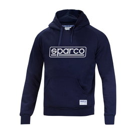 Sparco Sudadera Frame S01315BM3L con Capucha Talla L Azul para Hombre y Mujer, Suave y Confortable