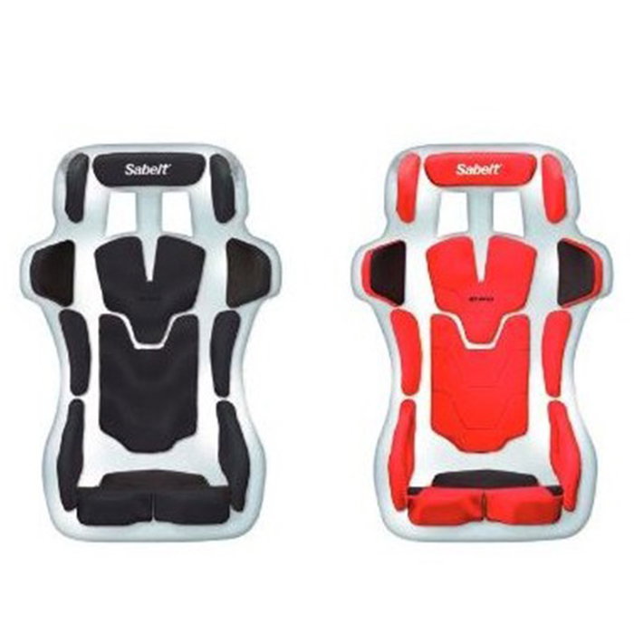 Sabelt SBRCGTPADKITLN Kit De Acolchado Para Asiento Gt Pad Negro Talla L
