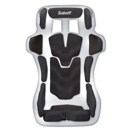 Sabelt SBRCGTPADKITLN Kit De Acolchado Para Asiento Gt Pad Negro Talla L