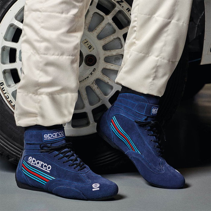 Sparco Martini-R S00128741MRBM Botines Top Talla 41 Azul Marino FIA 8856-2018