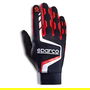 Sparco Guantes Hypergrip+ T 09 Negro-Rojo S00209509NRRS para Corredores de Sim con Agarre Positivo y Compatibilidad Táctil