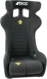 Momo Asiento de Competición Daytona MOMSERDAYTONABKL/OCC - Baquet Racing, Homologación FIA 8855-1999, Tejido Ignífugo, Para Circuito, Drift y Rally