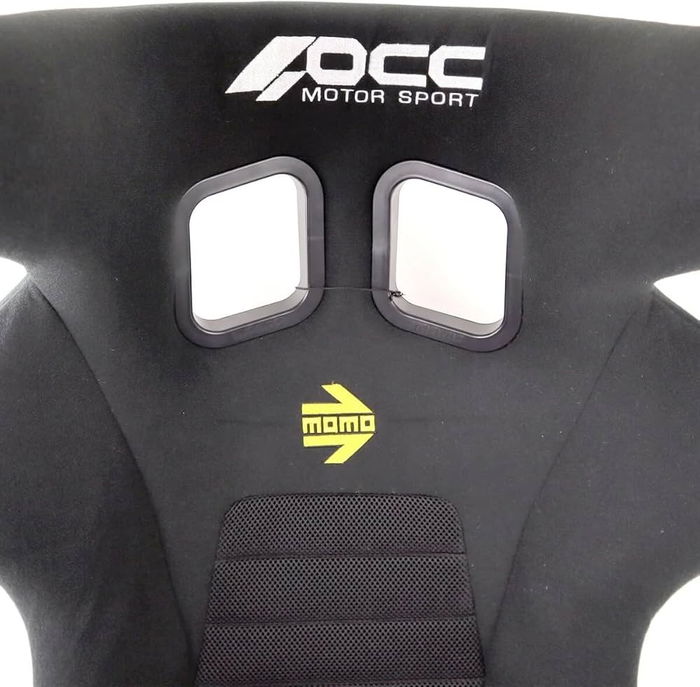Momo Asiento Daytona DAYTONABKL/OCC Negro FIA 8855-1999 HANS® compatibilidad