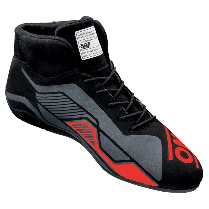 Omp Zapatillas Sport FIA 8856-2018 Negro/Rojo Talla 42
