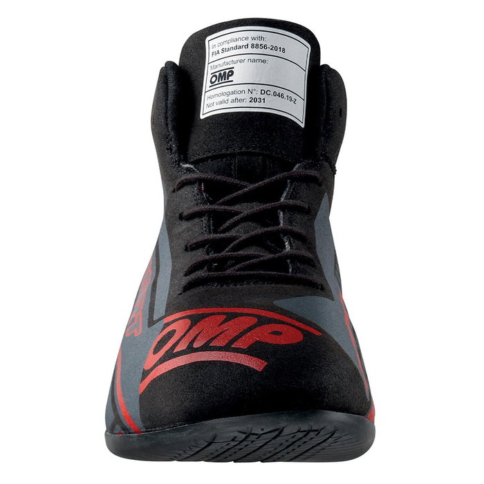Omp Zapatillas Sport FIA 8856-2018 Negro/Rojo Talla 42