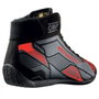 Omp Zapatillas Sport FIA 8856-2018 Negro/Rojo Talla 42