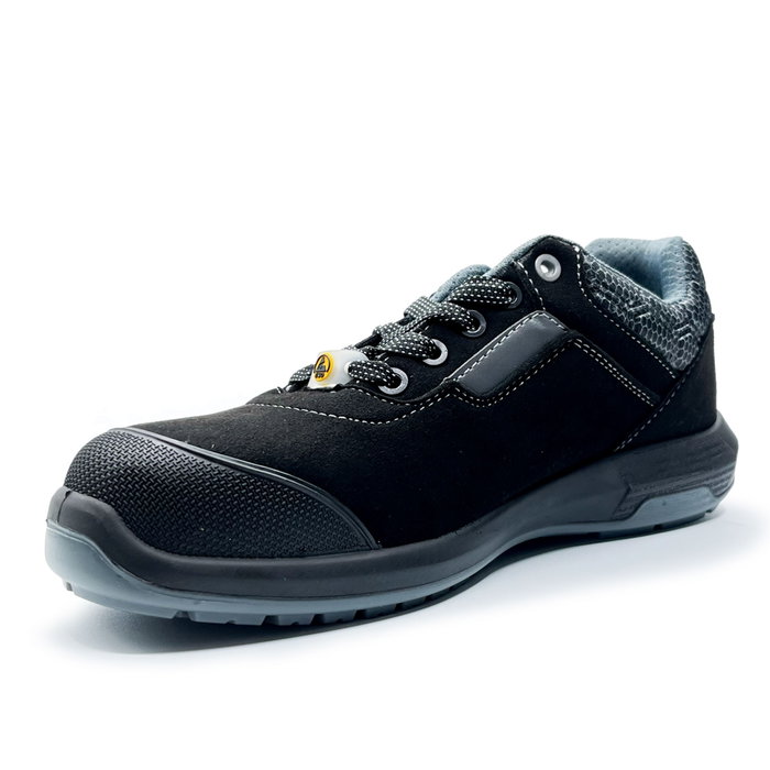 OMP Meccanica Zapatillas de Trabajo Seguridad S3 SRC ESD Pro Urban Talla 40 Negro Gris