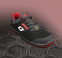OMP Meccanica Zapatillas de Seguridad S3 SRC ESD Pro Urban Talla 41 Negro Rojo