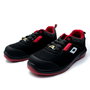 OMP Meccanica Zapatillas de Seguridad S3 SRC ESD Pro Urban Talla 41 Negro Rojo