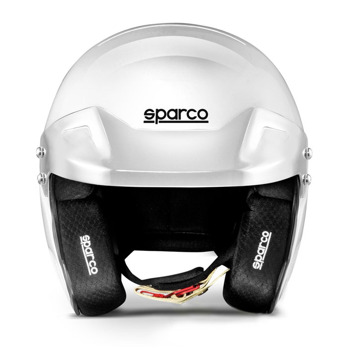 Sparco Casco RJ S003370BI3ML Abierto Fibra Carbono-Kevlar FIA 8859-2015 Snell SA2023 Talla M-L Blanco Sparco Casco RJ S003370BI3ML Abierto Fibra Carbono-Kevlar FIA 8859-2015 Snell SA2023 Talla M-L Blanco