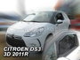 Heko Deflectores de Ventanilla Ref. 12253 para Citroen DS3