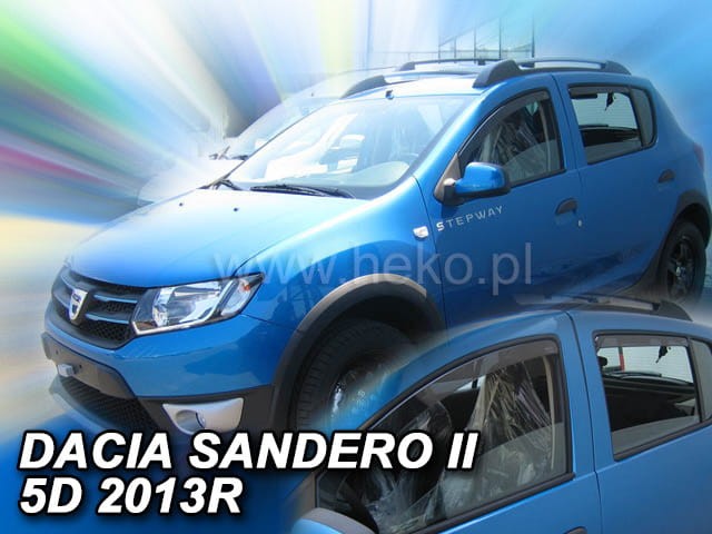 Heko Deflectores de Ventanilla Ref. 13113 para Dacia Sandero/Stepway II Heko Deflectores de Ventanilla Ref. 13113 para Dacia Sandero/Stepway II