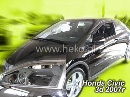 Heko Deflectores de Ventanilla para Honda Civic VIII