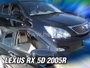 HEKO Deflectores de Ventanilla para Coche, Reduce Turbulencias y Lluvia, Ref. 30006 HO30006, Accesorio Exterior