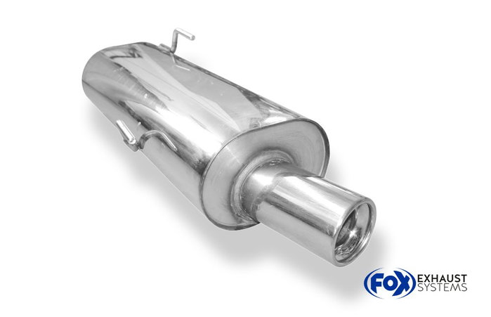 Fox Silenciador Trasero para Peugeot 206 Limousine/CC