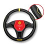 Momo Funda de Volante Supergrip Universal Negro y Amarillo 38-39cm