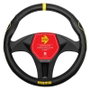 Momo Funda de Volante Supergrip Universal Negro y Amarillo 38-39cm