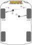 Powerflex Silentblock Interior Delantero Barra Estabilizadora 20mm Black Series