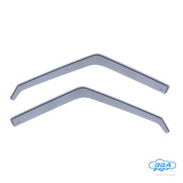 Dga Deflectores de Viento Delanteros Interiores para Nissan Patrol Y60 4X4