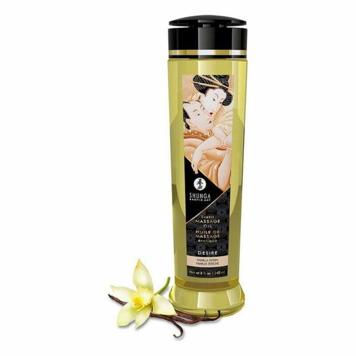Aceite de Masaje Erótico Shunga Desire Vainilla (240 ml) Aceite de Masaje Erótico Shunga Desire Vainilla (240 ml)