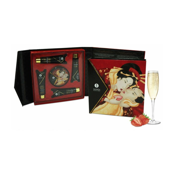 Kit Secretos de Una Geisha Aroma Vino Espumoso Shunga SH8208 Kit Secretos de Una Geisha Aroma Vino Espumoso Shunga SH8208