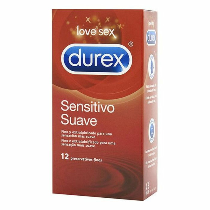 Durex Sensitivo Suave preservativos 12 u