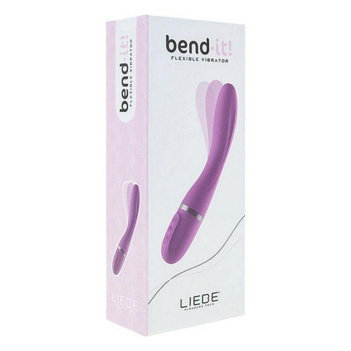 Vibrador Punto G Liebe Bend It Pale Rosa Vibrador Punto G Liebe Bend It Pale Rosa