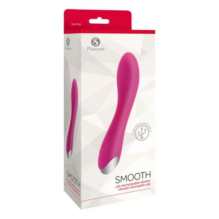 Vibrador S Pleasures Smooth Rosa Vibrador S Pleasures Smooth Rosa