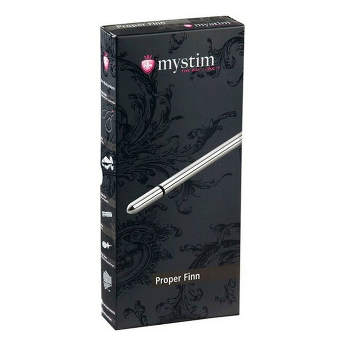 Estimulador Uretral de Aluminio Mystim Plata