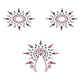 Set Gloria Negro y Rosa Mystim (3 pcs)