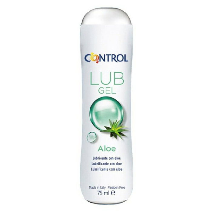 Lubricante Con Base de Agua Aloe Control 75 ml