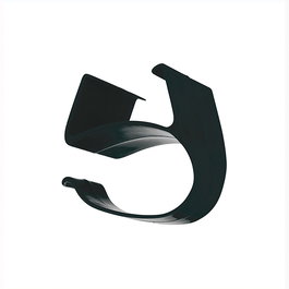 EuroStil Muñequeras Papel Ringlet Negra 00657/50