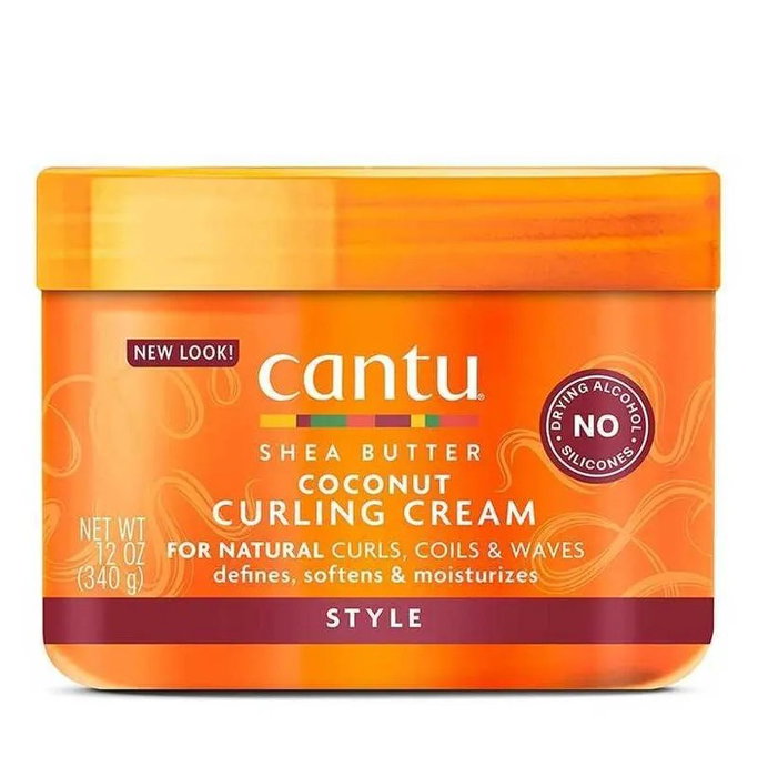 Cantu Shea Butter For Natural Hair Coconut Curling Cream 340 g Cantu Shea Butter For Natural Hair Coconut Curling Cream 340 g